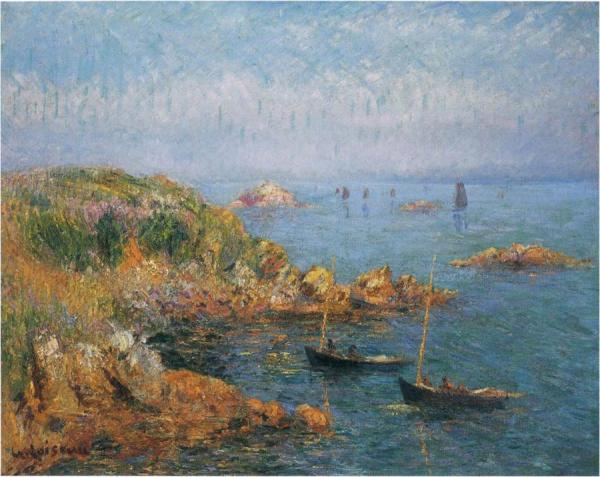 Bay At Douarnenez by Gustave Loiseau