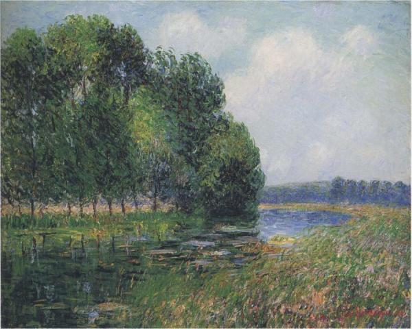 By The Eure by Gustave Loiseau