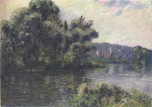 By The Eure River by Gustave Loiseau