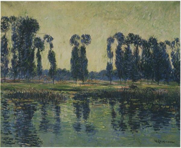 By The Eure River by Gustave Loiseau