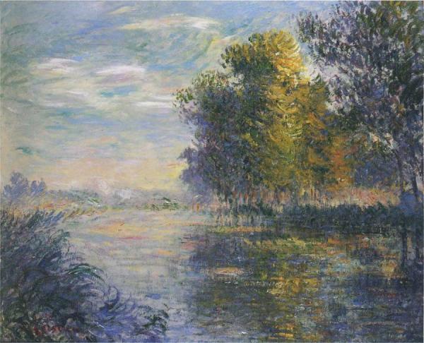 By The Eure River by Gustave Loiseau