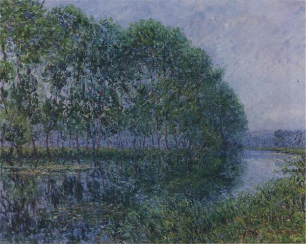 By The Eure River by Gustave Loiseau