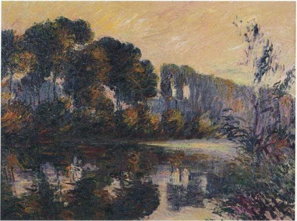 By The Eure River by Gustave Loiseau