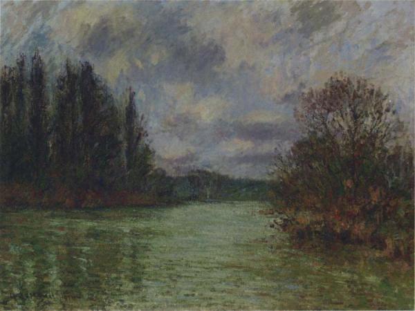 By The Oise River by Gustave Loiseau