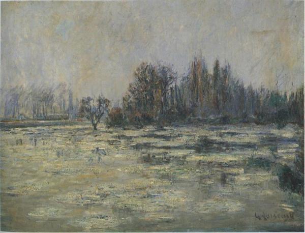 By The Oise River by Gustave Loiseau