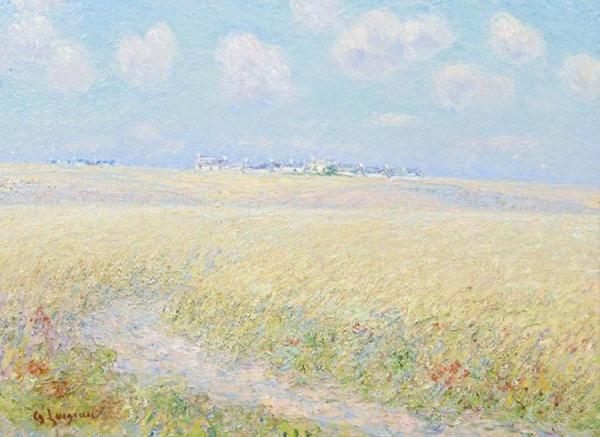 Champ De Ble by Gustave Loiseau