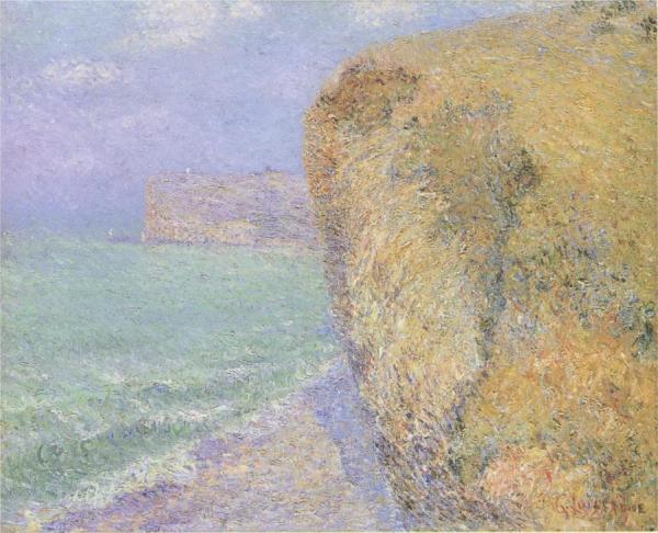 Cliffs At Grainval by Gustave Loiseau