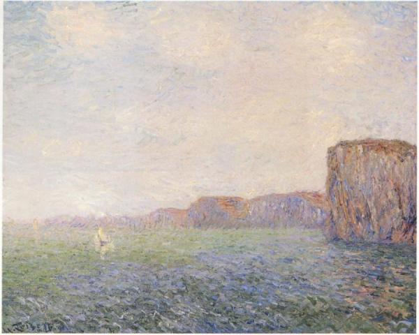 Cliffs By The Sea by Gustave Loiseau