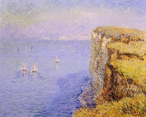 Cliffs By The Sea by Gustave Loiseau