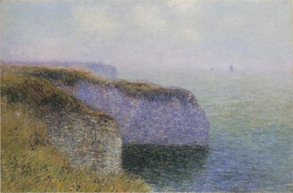 Cliffs Of Etretat by Gustave Loiseau