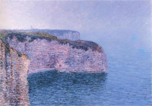 Etretat - La Point De Batterie by Gustave Loiseau