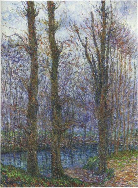 Eure River by Gustave Loiseau
