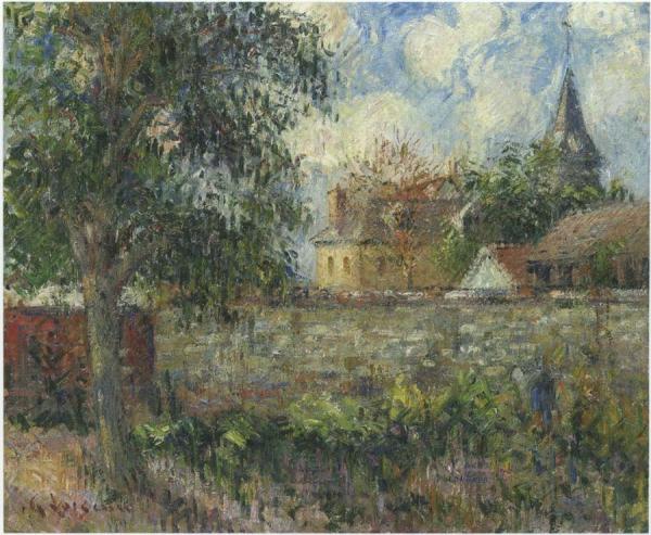 Farm In Normandy by Gustave Loiseau