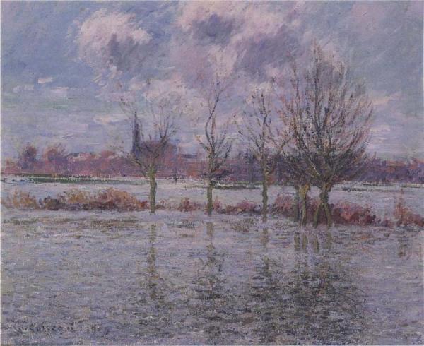 Flood Near Nantes by Gustave Loiseau
