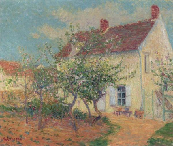 House In The Country by Gustave Loiseau
