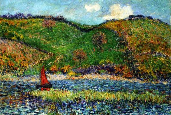 La Rivière De Belon by Gustave Loiseau