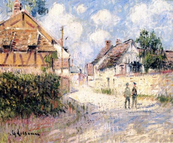 La Route De Tournedos by Gustave Loiseau