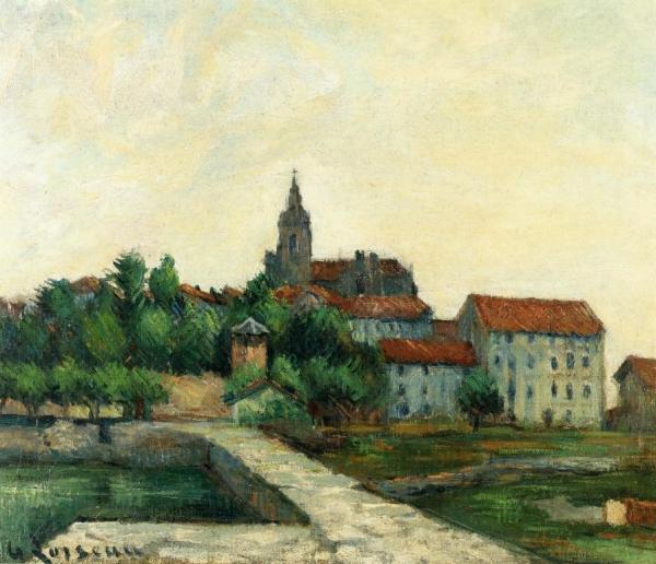 Landscape by Gustave Loiseau