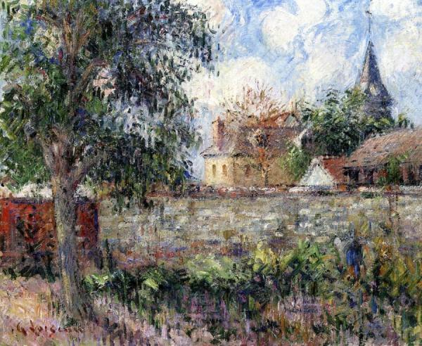 Landscape In Normandy by Gustave Loiseau Oil Painting Reproductions