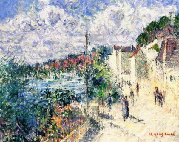 Le Quai De Baynac by Gustave Loiseau