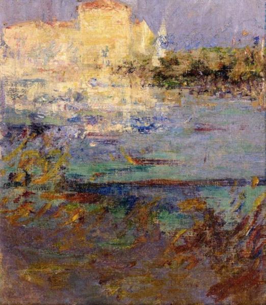 Les Martigues by Gustave Loiseau