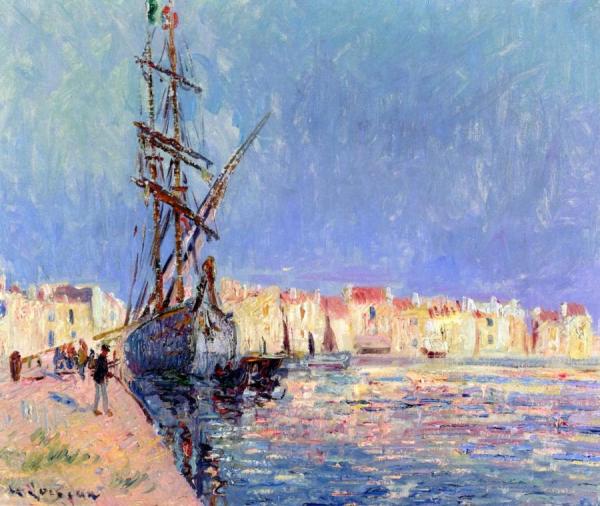 Les Martigues, The Port Of Ferriere by Gustave Loiseau