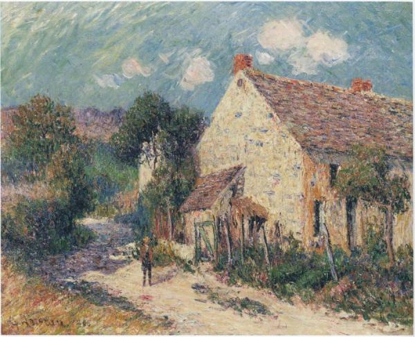 Near The Seine by Gustave Loiseau