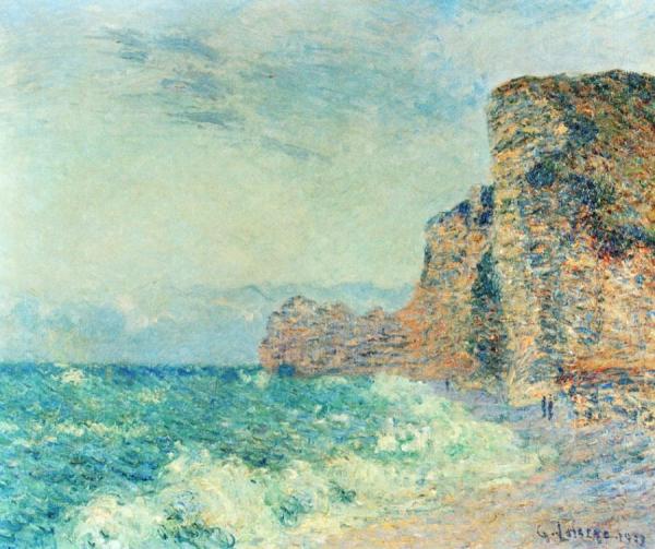 Porte D'amont, Etretet by Gustave Loiseau
