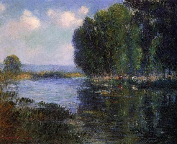 River Bend In Normandy by Gustave Loiseau