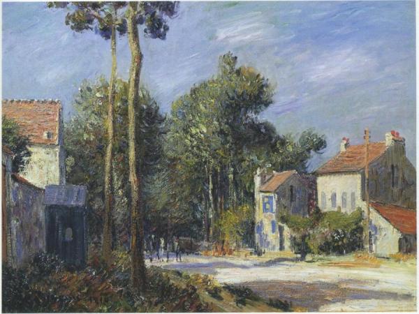 Road To Versailles by Gustave Loiseau