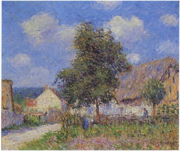 Small Farm At Vaudreuil by Gustave Loiseau