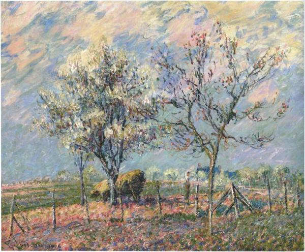Spring by Gustave Loiseau
