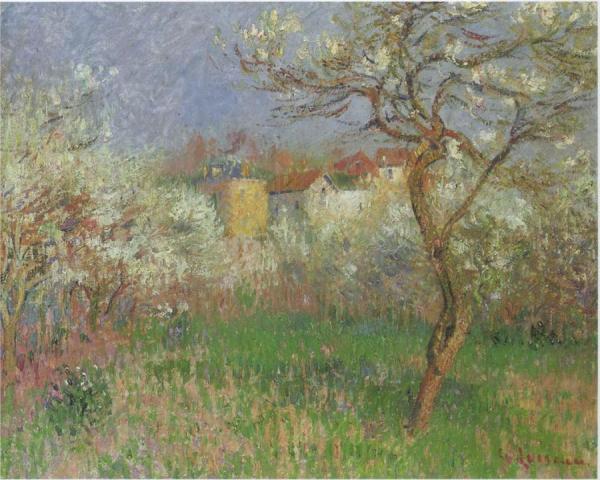 Spring, Near Pontoise by Gustave Loiseau