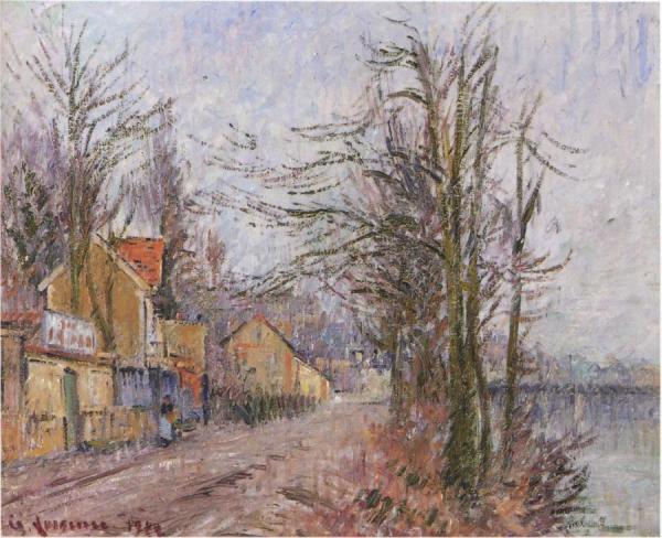 Stand Of Trees In Pontoise by Gustave Loiseau
