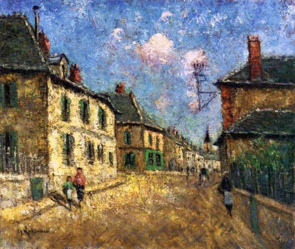 Street Scene by Gustave Loiseau