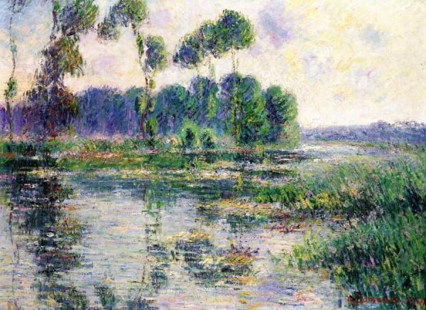 The Banks Of The Eure, Saint-cyr-du-vaudreuil by Gustave Loiseau