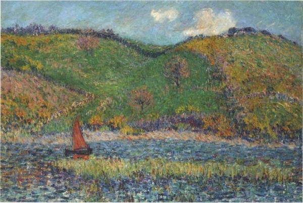 The Belon River by Gustave Loiseau