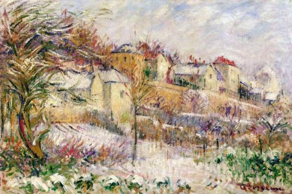 The Hermitage At Pontoise by Gustave Loiseau