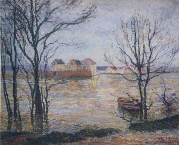 The Oise At Pontoise by Gustave Loiseau