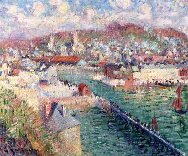The Port Of Fecamp by Gustave Loiseau