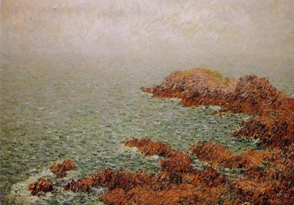 The Red Rocks by Gustave Loiseau