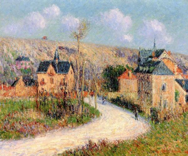The Road To Dieppe by Gustave Loiseau