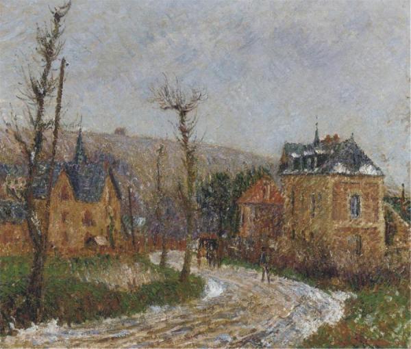 The Road To Dieppe by Gustave Loiseau