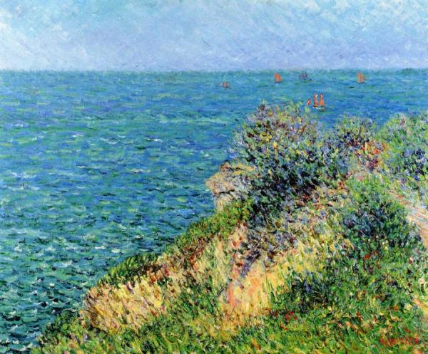 The Sea At Pornic by Gustave Loiseau