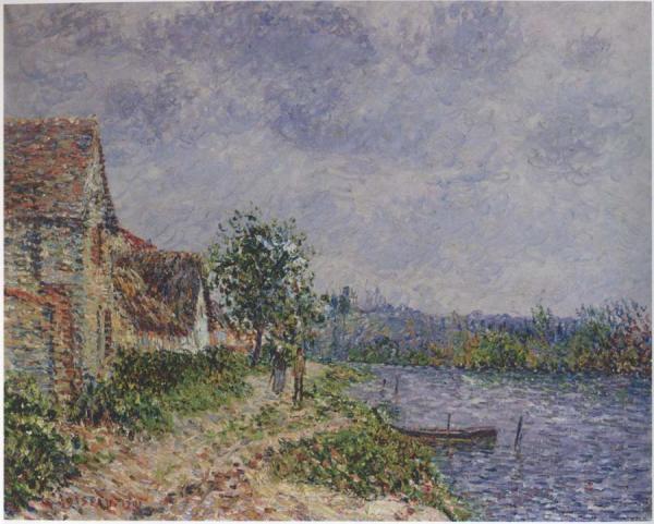 The Seine At Porte-joie by Gustave Loiseau