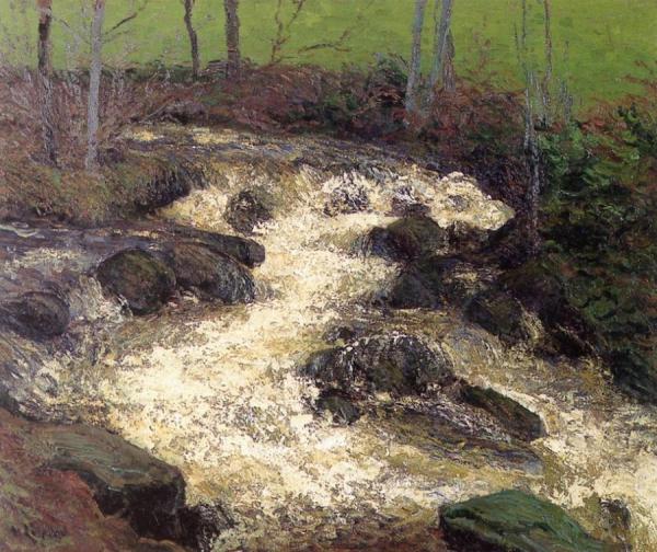 The Torrent by Gustave Loiseau