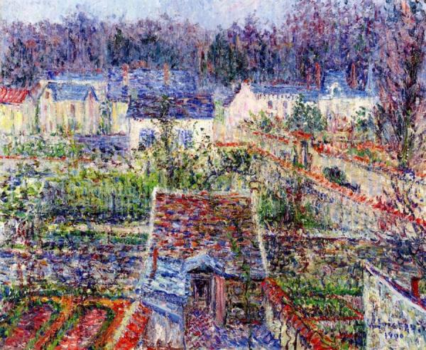 The Village Of Triel by Gustave Loiseau