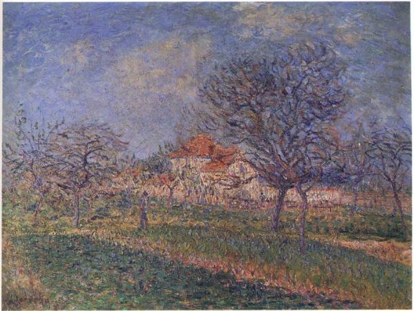 Trees In Bloom by Gustave Loiseau