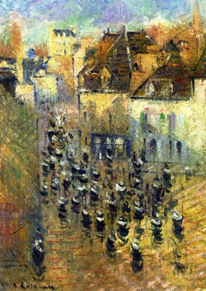 View Of Pont-aven by Gustave Loiseau
