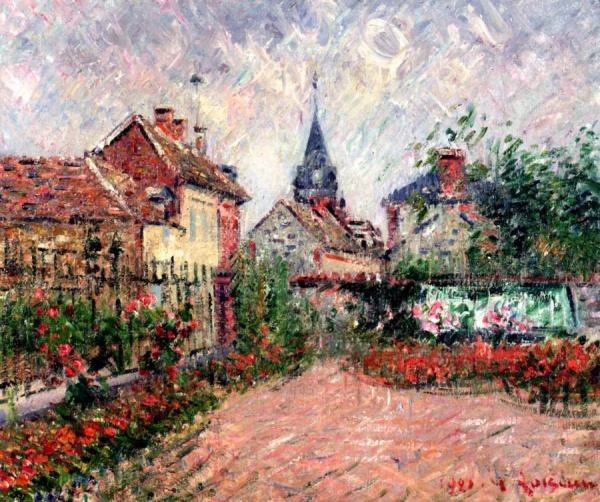 View Of Saint-cyr-du-vau-dreuil by Gustave Loiseau